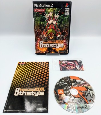 Beatmania IIDX 8th 8 Style PS2 PlayStation 2 Japanese Region Lock US Bemani
