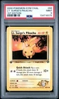 2000 Pokemon Gym Challenge #84 Lt. Surge'S Pikachu 1st Edition PSA 9
