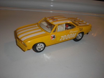 Vintage 1/25 Streaker Chezoom Chevy Corvair Funny Car Dragster 4 Parts / Restore