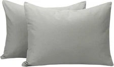 NTBAY Zippered Toddler Pillowcases Set of 2, 100% Brushed Microfiber 13X18 Pillo