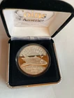 The Spirit of Columbia Space Shuttle-Feb. 1 2003 Art Medal 1 Troy oz.999 Silver