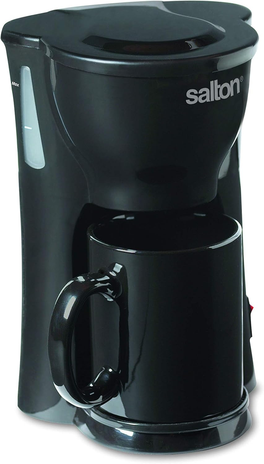 Salton FC1205 1-Cup Mini Compact Coffee Maker, Open Box