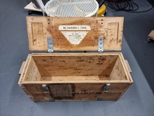 Cassetta Cassa Militare In Legno