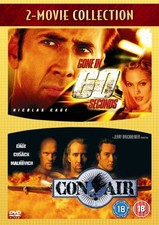Gone In 60 Seconds/Con Air [DVD] - DVD  FWVG The Cheap Fast Free Post