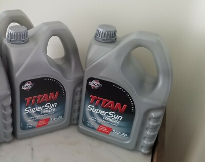 ENG-FUCHS TITAN 5W-40 SUPERSYN LONGLIFE ENGINE OIL X 8L MB 229.5