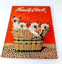 Vintage Family Circle Magazine November Advertising Styles of 1951 Read