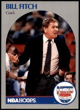Bill Fitch #321 1990-91 Hoops