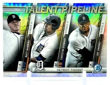2017 Bowman Chrome MATT MANNING Talent Pipeline TIGERS #TP-DET - FREE SHIPPING