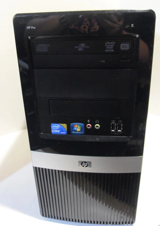 HP Pro 3130 MT (Intel Core i3 1st Gen 3.07GHz 4GB NO HDD) Desktop PC - Image 2 of 4
