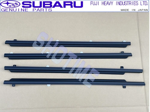 SUBARU 01-07 Impreza GDB GDA Sedan WRX STI F & R Door Belt Weatherstrip Set