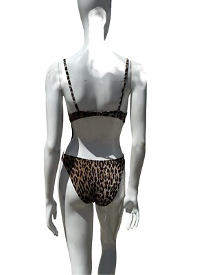 Vintage DOLCE & GABBANA Beachwear LEOPARD Swimsuit One Piece Size