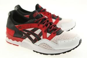 asics gel lyte v red black