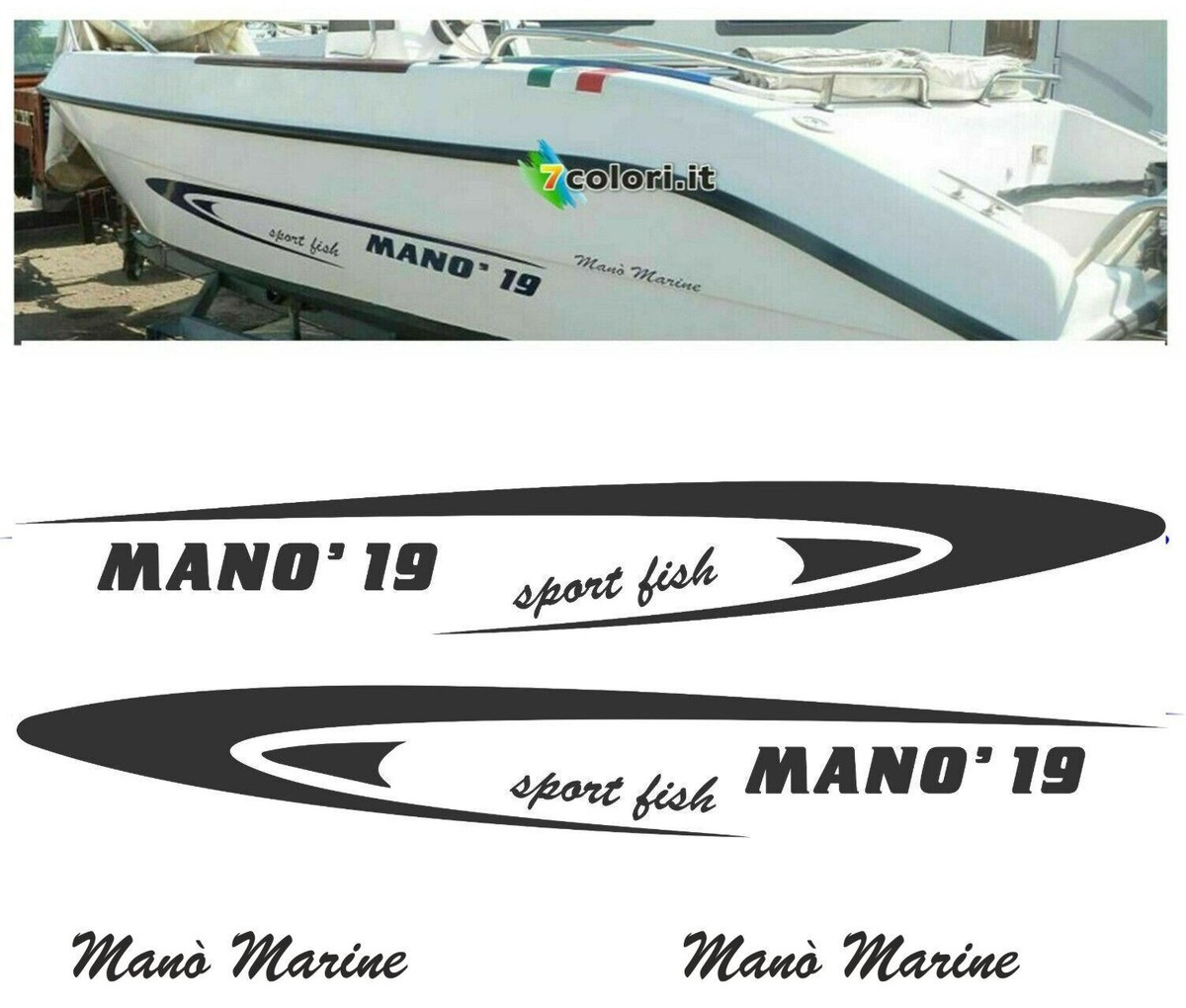 Adesivo Barca A Vela E La Ruota - Foto 6