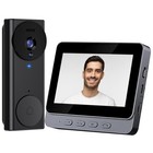 Wireless Video Door Bell Audio Intercom System Monitor Doorbell Camera Kit