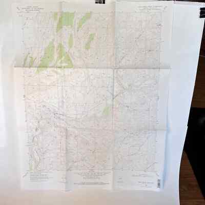 Vintage  Quadrangle Arizona- Topo Map USGS Topographic Sam Powell Peak CC
