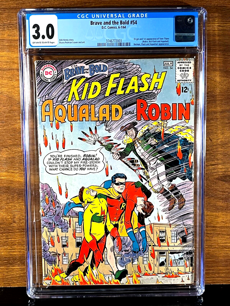 First Appearance TEEN TITANS Brave & the Bold 54 DC Comics