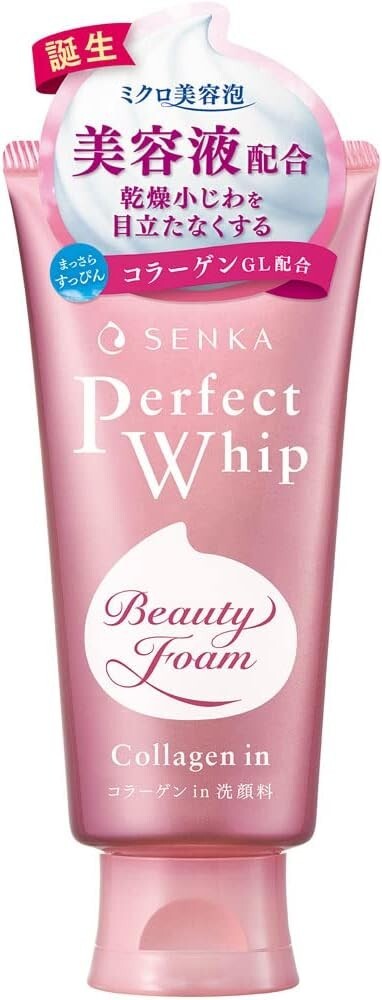 Shiseido Senka Perfect Whip Collagen in 120g face wash cleanser