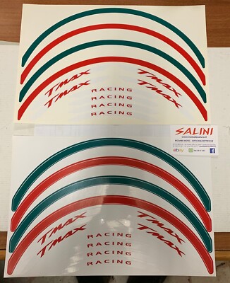 Adesivo Cerchio Moto GP Tricolore Italia #1113 – STICKYHUGO Personalizzabile - Foto 2