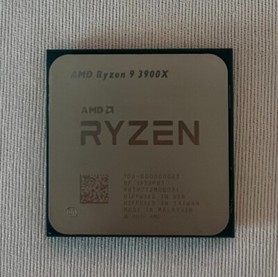 AMD Ryzen 9 3900X CPU (4.6GHz Max Boost, 12 Core, 24-thread