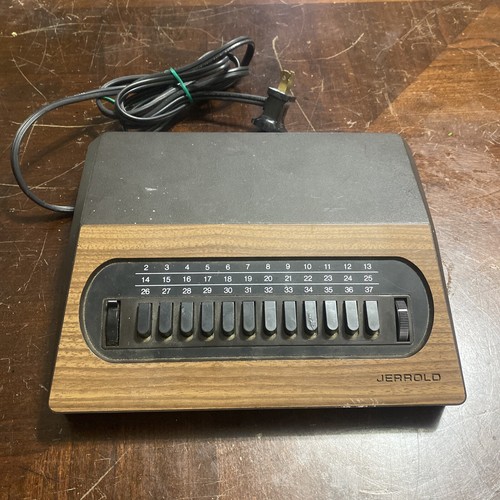 Vintage Jerrold Electronics CATV Cable Converter (JSX3) eBay