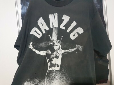 90’s DANZIG Uncensored ユーロ　XL ブラック Tシャツ DANZIG「UNCENSORED」XL – Cloakedinblack