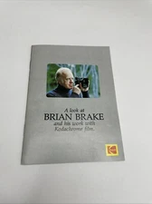 Vintage Rare Kodak Small Pamphlet -Brian Brake Work With Kodachrome Film