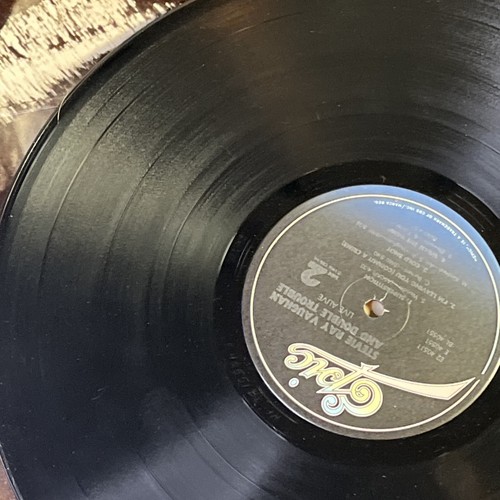 Stevie Ray Vaughan and Double Trouble - Live Alive! Vinyl 1986 E2 40511 Gatefold - Picture 15 of 15