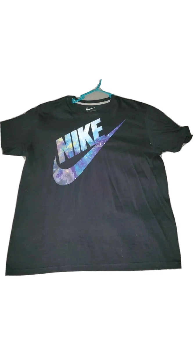 Nike Galaxy T Shirt Size XL Black Regular Fit New without tags