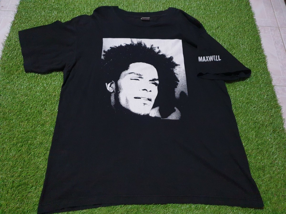 Rare vintage Maxwell's Urban Hang Suite R&B T shirt Size XL Hiphop