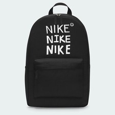 Nike Heritage Backpack School Gym Sportswear Rucksack Sports Bag 25L black new