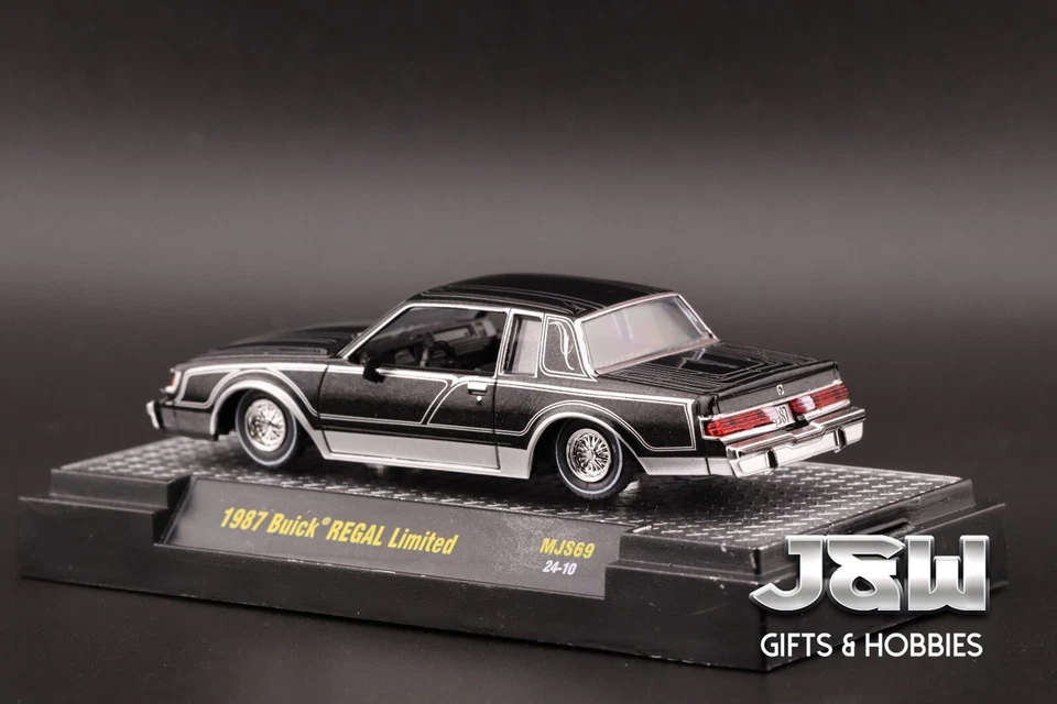 M2 Buick Regal Limited Lowriders 1987 31500 MJS69 1/64 - Image 3 of 4
