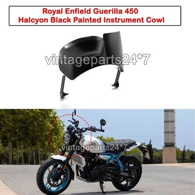 Original Royal Enfield Guerrilla 450 Flyscreen Halcyon Black