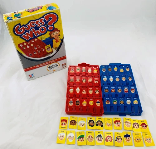 2005 Guess Who Travel Game by Milton Bradley Complete in Good Cond FREE SHIP