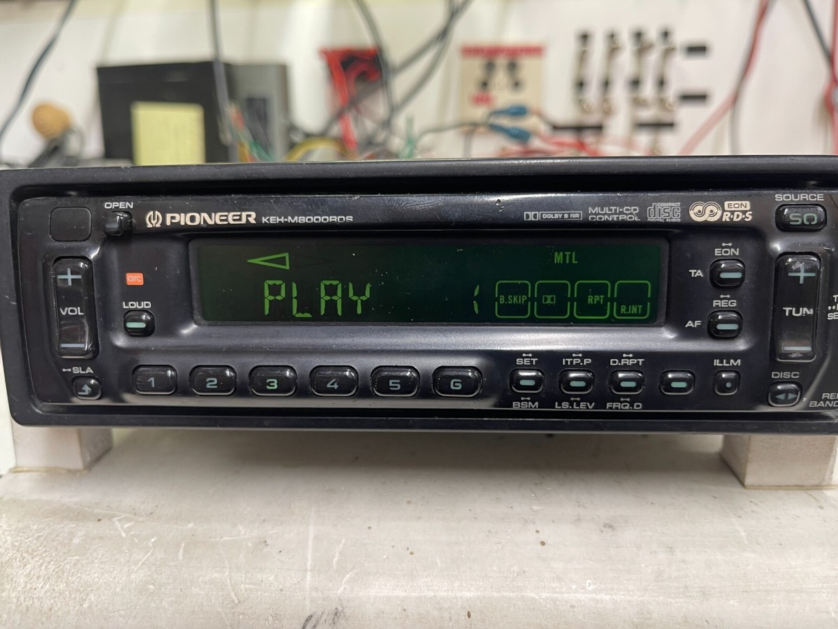 KEHM8000RDS Pioneer autoradio Vintage RARE Multi CD CONT-Perfect