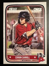 Corbin Carroll (ARI) 2024 Onyx Authenticated Baseball (Base Card OVCOCA)