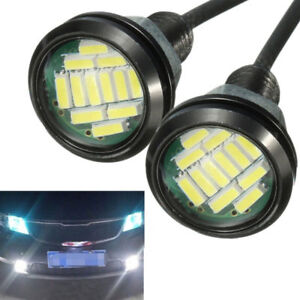 10pcs White LED Eagle Eye Light 12V 20W Daytime Running DRL Backup Car Rock Lamp