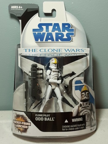 2008 Hasbro Star Wars The Clone Wars Clone Pilot Odd Ball No.11 - Picture 1 of 10