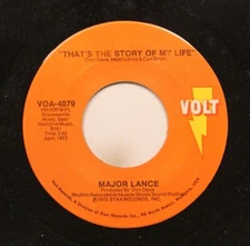 Soul 45 Major Lance - That'S The Story Of My Life / I Wanna Make Up (Before We B