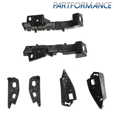 6Pcs Front Bumper Brackets Retainer Support Fit Chevrolet Malibu 2016 2017 2018