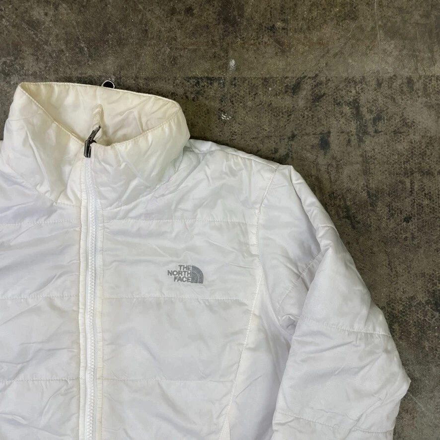 North face white sale coat