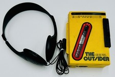 Vintage Sanyo Am/Fm Radio Cassette Player -The Outsider Splash Proof