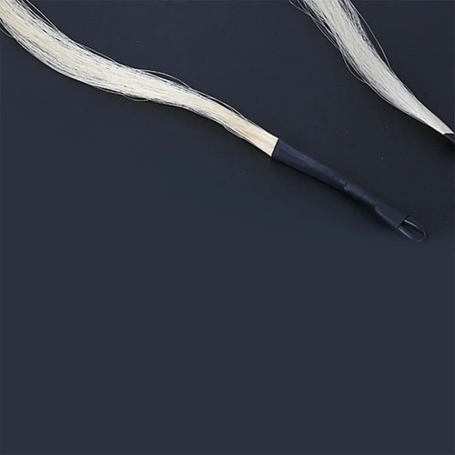 Unbleached Erhu Bow Hair Bow Hair Erhu Mongolian Tail Parts Viola - Picture 3 of 11