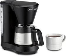 Cuisinart DCC-5570 5-Cup Coffeemaker with Stainless Steel Carafe Removable - NEW