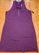 Ambrielle Sleepwear Women's Size XL 16/18 Purple Sleeveless Sleep Dress New