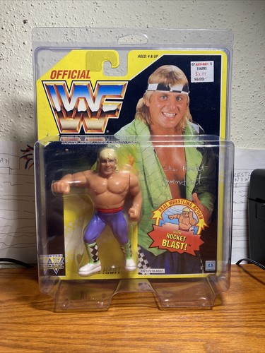 WWF Owen Hart MOC Hasbro Series 7 WWE Figure WCW A...