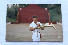 Cpm 1971, Jean Baptiste Hirigoyen, chanteur Pilotari, roi du grand Chistera, spo