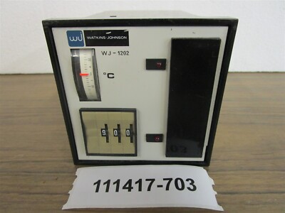 Eurotherm Temp Controller 919/0-5V/K/0-999C/P5/VT/A// Watkins Johnson WJ-1202 