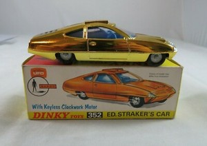 Dinky 352 Gerry Anderson's UFO Gold Ed Straker's Car Diecast Model | eBay