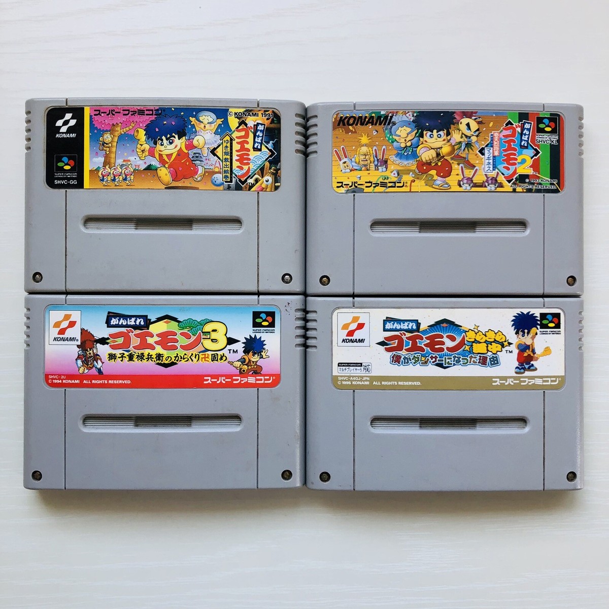 Ganbare Goemon Mystical Ninja Bundle Super Famicom SFC Japan