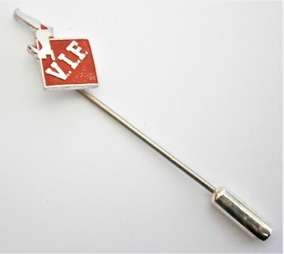 E408) Oldtimer V.I.F. Eichhörnchen Krawatte Anstecknadel Anstecker